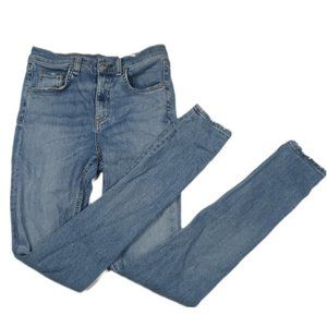 Rag & Bone Womens Blue Jeans Denim Skinny Size 26